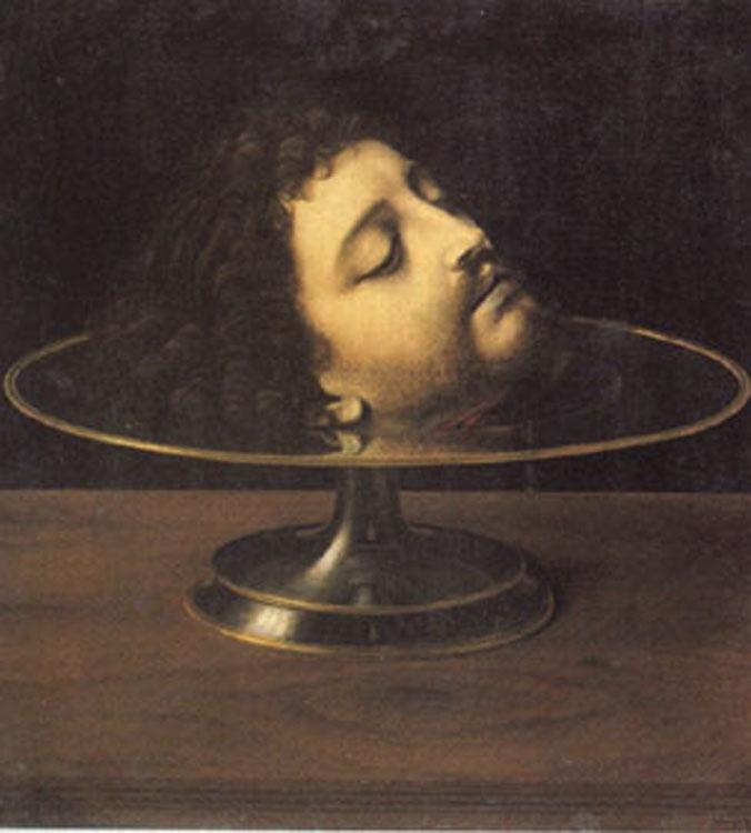 SOLARI, Andrea Head of st John the Baptist (mk05) oil painting picture